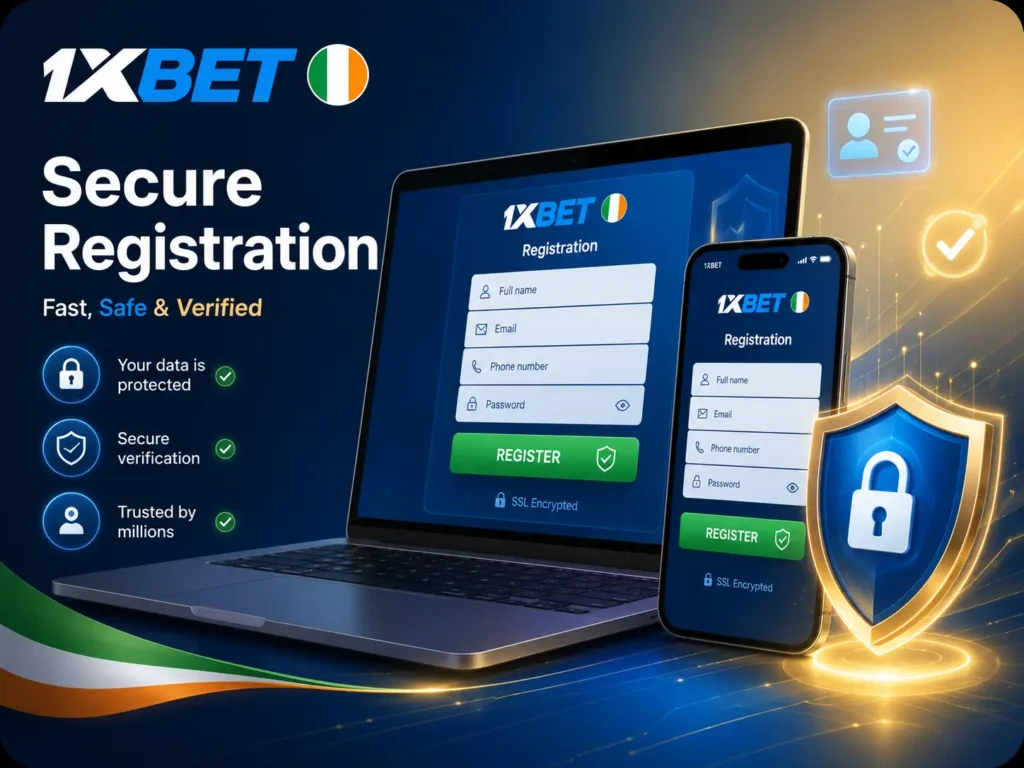 1xbet register secure